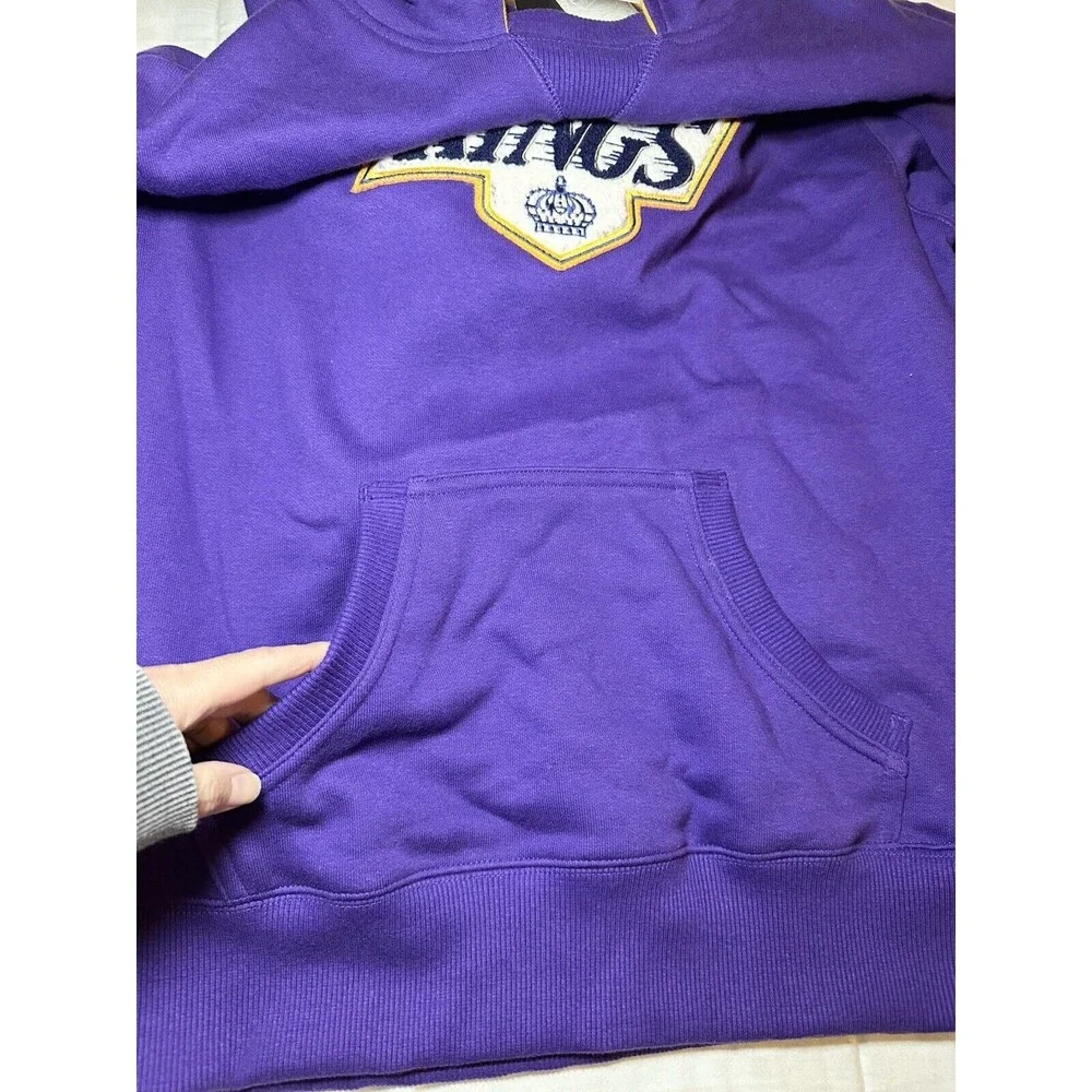 RARE Fanatics NHL Los Angeles‎ Kings SPECIAL EDITION Purple Pullover Hoodie M